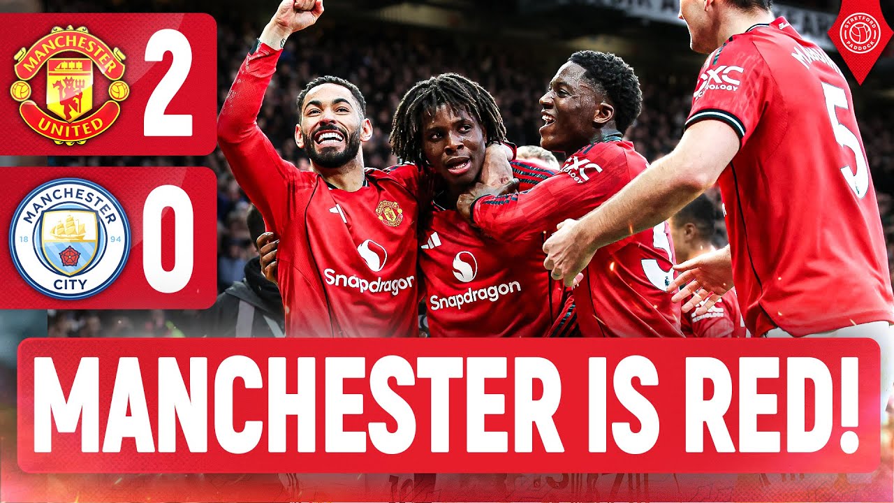 UNBELIEVABLE! | Manchester United 2-0 Manchester City | Premier League LIVE Match Review