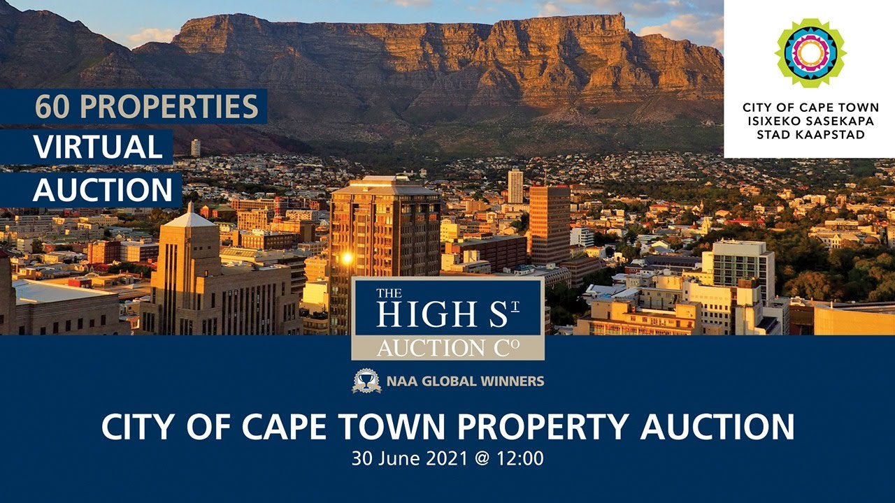 City of Cape Town Auction 30 July 2021 YouTube