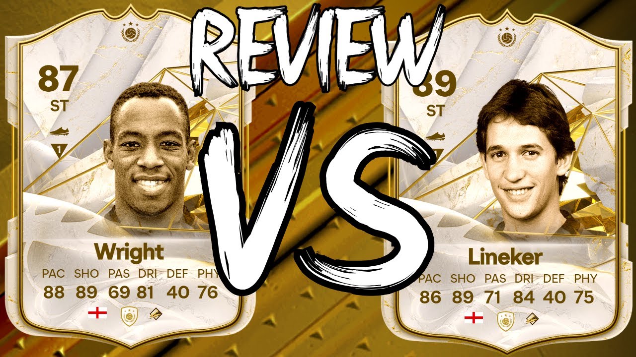 IAN WRIGHT 87 VS GARY LINEKER 89 REVIEW | EA SPORTS FC 24 PLAYER REVIEW | EA SPORTS FC 24