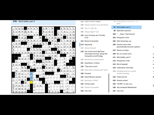 Sunday 9 20 20 Nyt Crossword Youtube