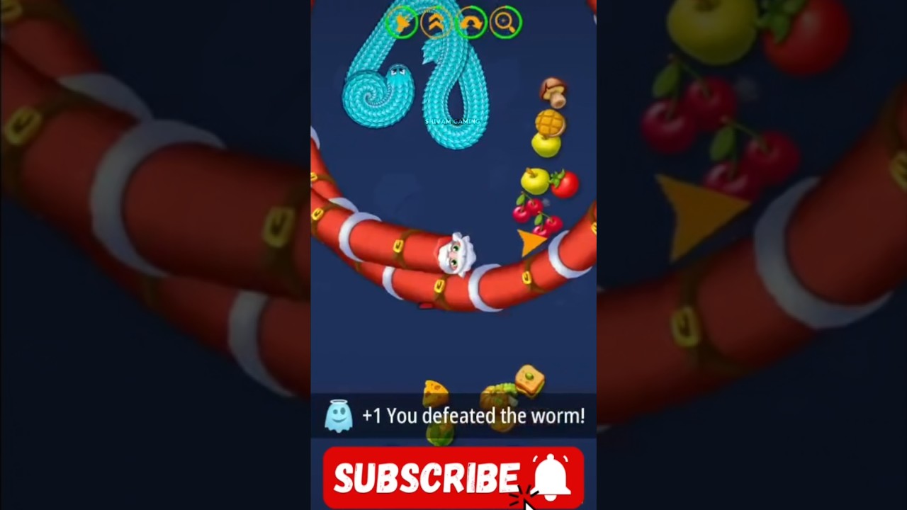 Worms zone game snake 🐍