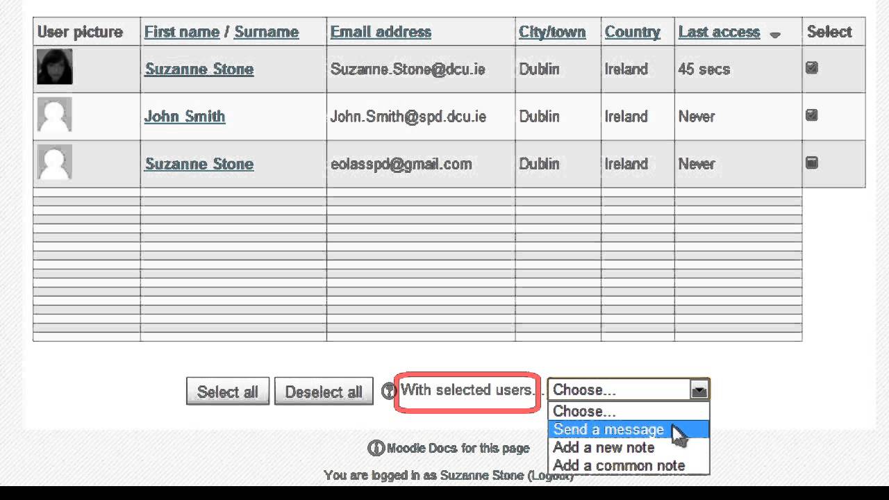 Send Message To Individual Or Selected Students YouTube Send message to individual or selected students youtube