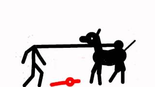 Pivot animation : 3 Horse Vs. Man