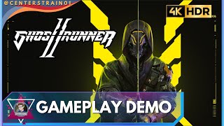 NEW DEMO | Ghostrunner 2 | PC 4KHDR Gameplay