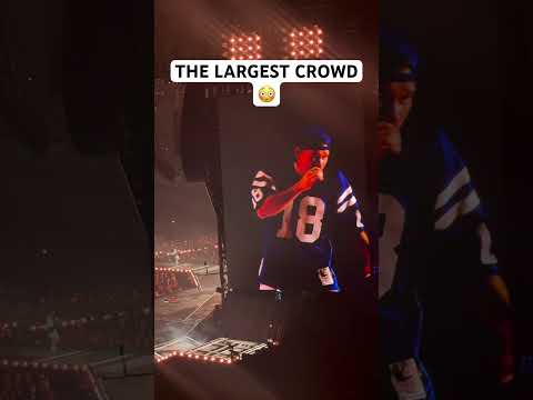 The largest crowd Morgan Wallen