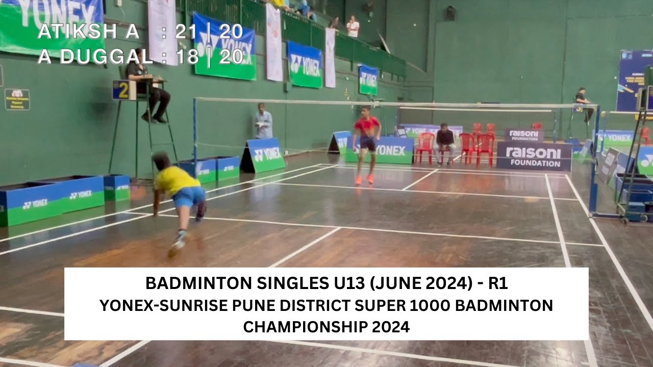 M192 - Under 13 Badminton Singles - R1 | YONEX-SUNRISE PUNE DISTRICT ...