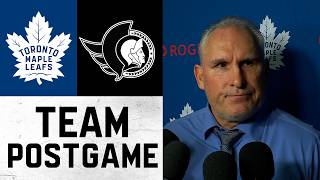 Maple Leafs Full Media Availability Post Game At Ottawa Senators April 15, 2026