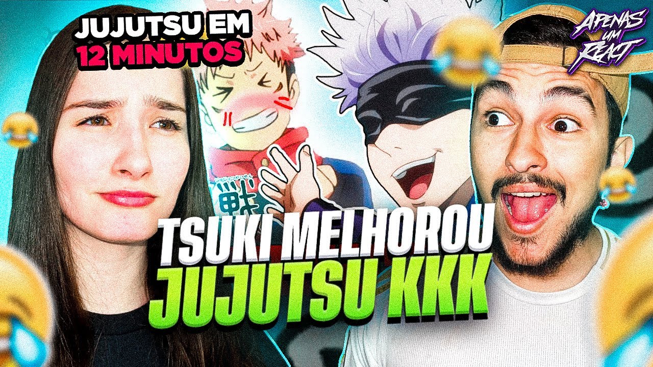Apenas um react | Jujutsu Kaisen em 12 minutos | TsukiUraya