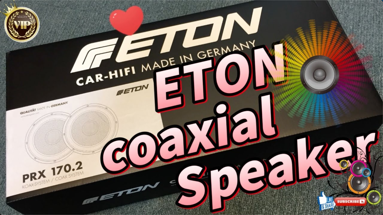 ETON GRAPHIT 16 altavoces High End para coche, Made in Germany