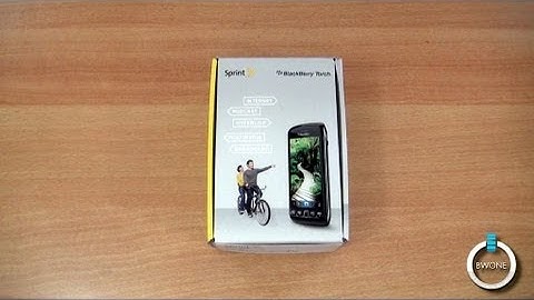 Sprint Blackberry Torch 9850 Unboxing & First Impressions - BWOne.com
