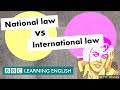 National law vs international law - An animated explainer