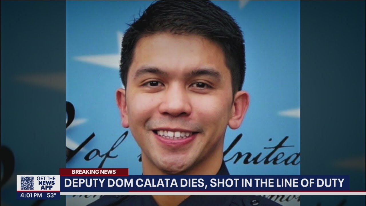 Pierce County Deputy Dom Calata dies, shot in the line of duty | FOX 13 Seattle