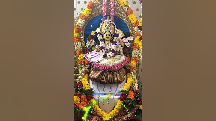 நவராத்திரி 9-ஆம் நாள் சரஸ்வதி பூஜை சரஸ்வதி அலங்காரத்தில் தேவிஸ்ரீ முத்துமாரியம்மன்