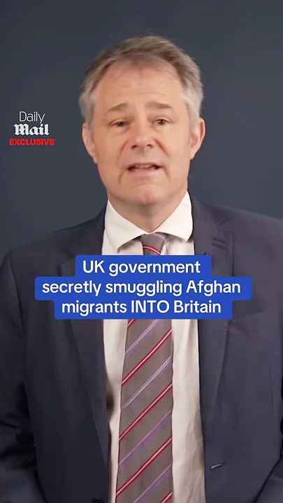 UK government secretly smuggling Afghan migrants into Britain