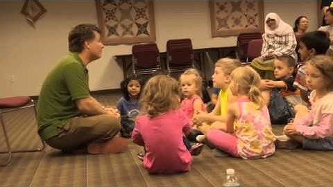 Darrin Crow at the Coralville Summer Reading Program