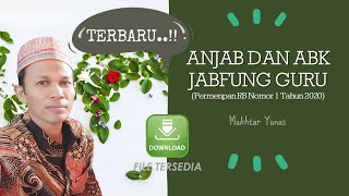 TERBARU..!!! MENYUSUN ANJAB DAN ABK JABFUNG GURU TAHUN 2021