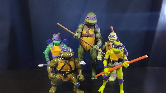 NECA TMNT III SDCC Exclusive 4 Pack Action Figure Review 