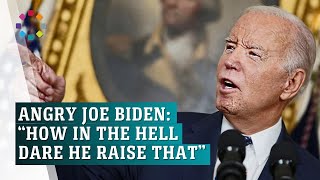 'My memory is fine' Enraged Biden fires back at reporters