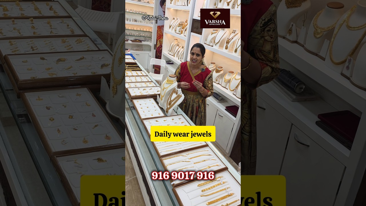 📌Just 2.5% Wastage Gold Jewels 🛍️ New Shop New Collections 🥳 | Varsha Jewellers