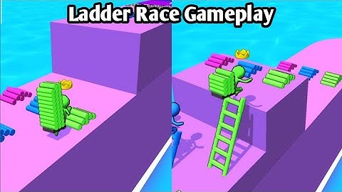 Ladder Race - All Levels Gameplay Android/ios - New Update Levels 36-40 | Short gaming