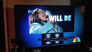 Red One (2024) End Credits on NBC 4-1 KNBC-DT
