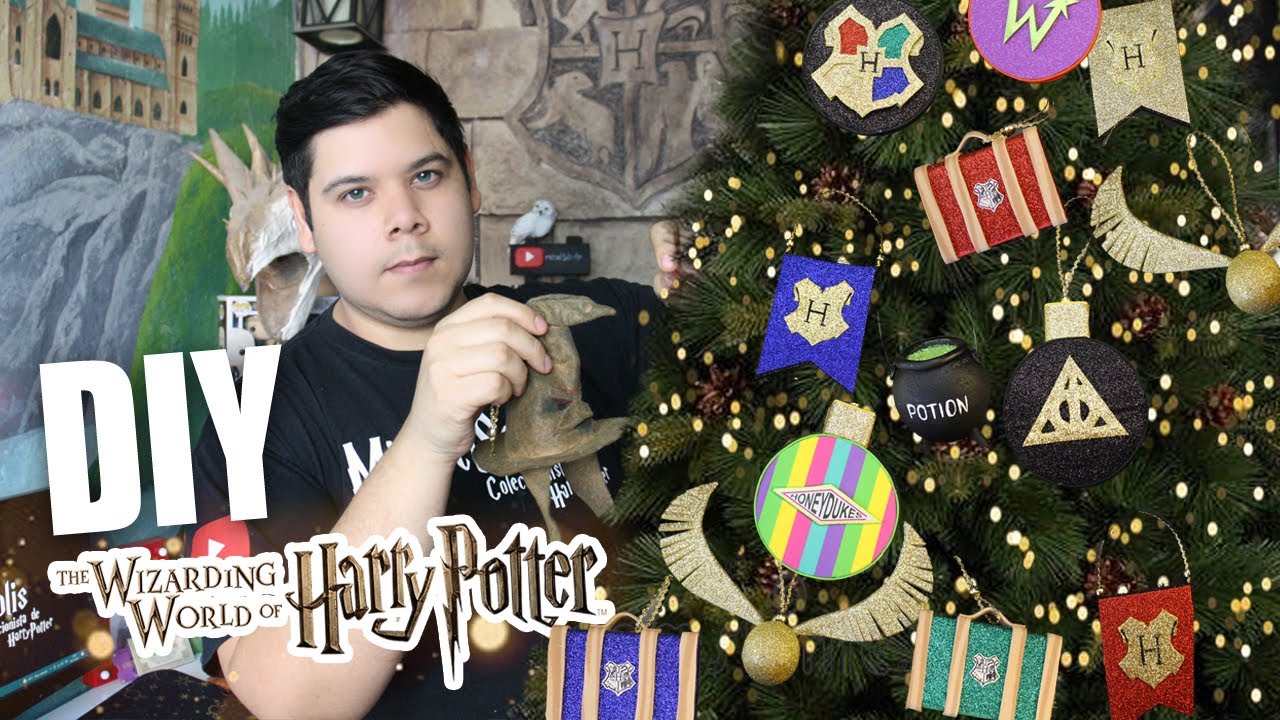 Adorno Navidad Snitch Dorada Harry Potter 