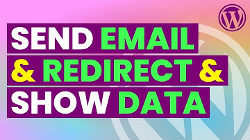 Pass Form Data to Thank You Page in WordPress | Redirect with Saved Data After Form Submission