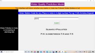 Predicting Water Quality by taking State Codes into consideration | machine Learning