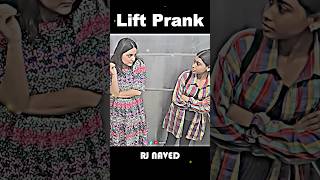 Cute Girl Why Look At Me Everyone Prank In Lift  Dont Miss The End  Credit  Rj Naved rjnaved