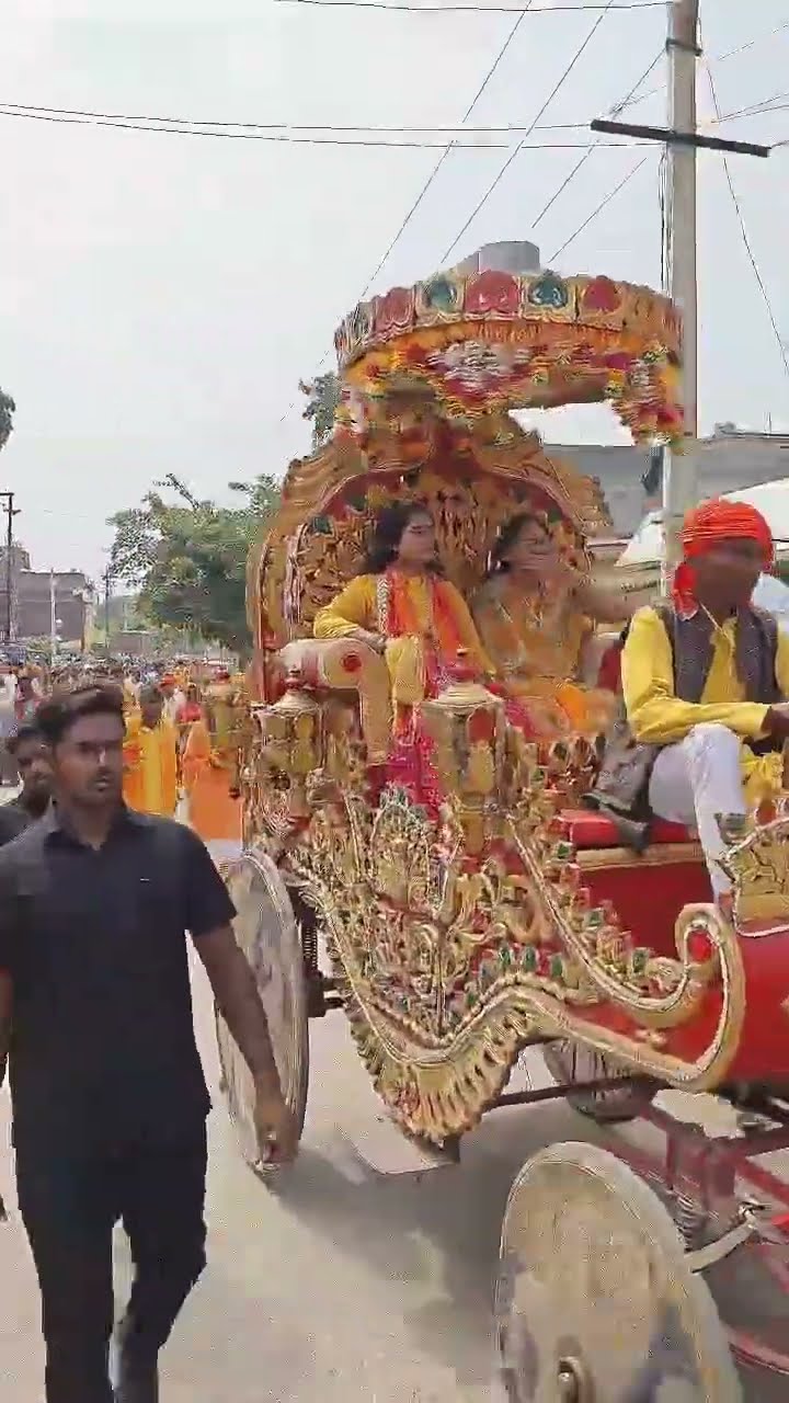 भव्य कलश यात्रा #kalashyatra #reels #viralvideo #chandrakalajiramkatha #trending