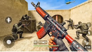 Real Critical Action Gun Shooting Strike Ops - FPS - Modern Game - android HD Gameplay  screenshot 1