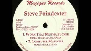 STEVE POINDEXTER COMPUTER MADNESS MUZIQUE RECORDS 1989 USA