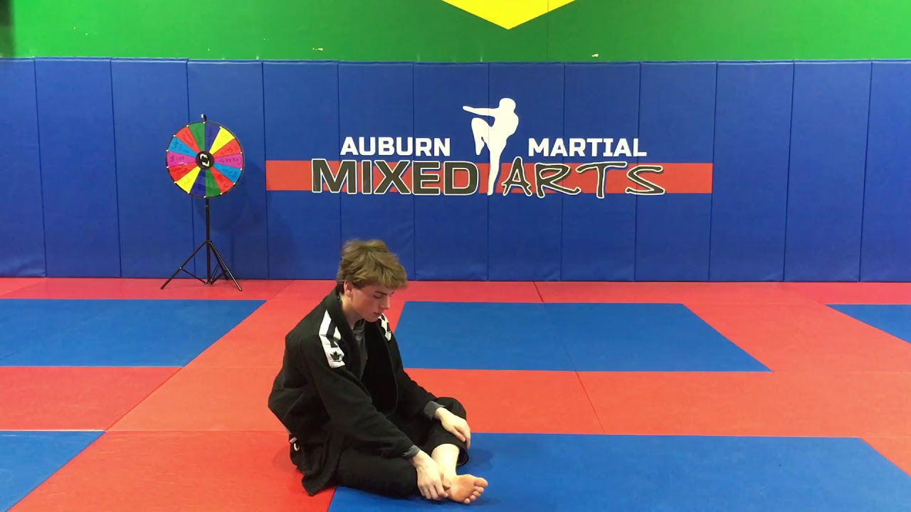 Darce choke with gi from sprawl position YouTube
