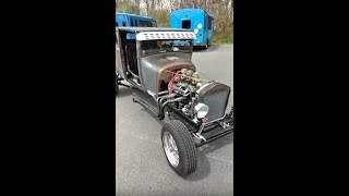 1927 Ford Coupe&#39;s 1st trial run