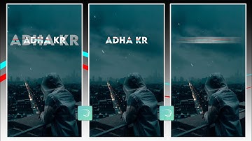 Alightmotion Trending Raster Lyrics Tutorial || technicalmahatma