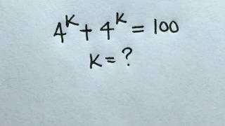 How to solve this nice exponential equation | Math Olympiad Mathematics