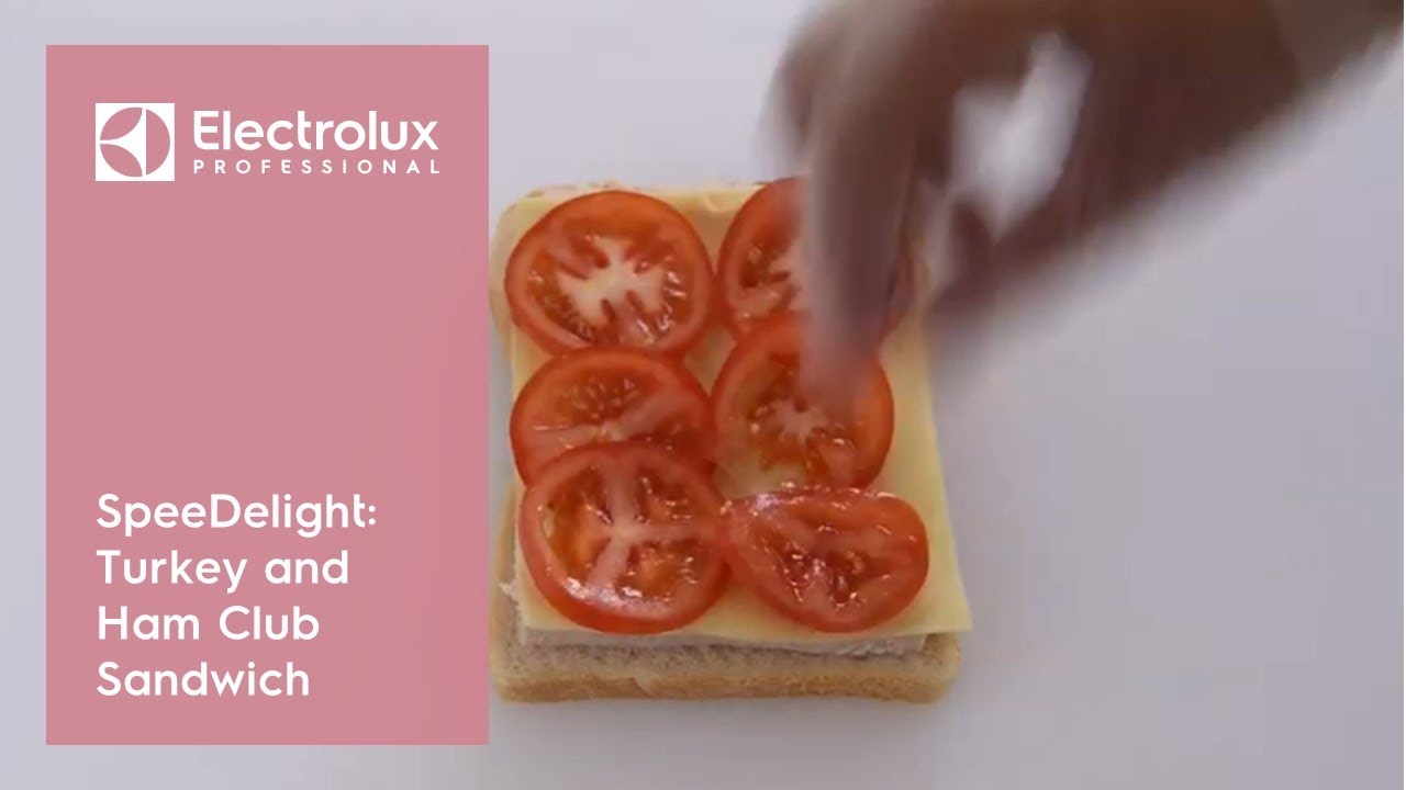 SpeeDelight - Turkey and Ham Club Sandwich