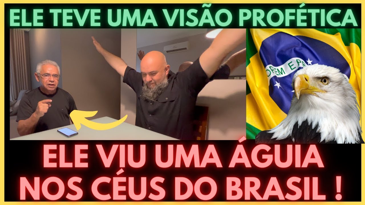PROFÉTICO ! UMA ÁGUIA ESTA SOBREVOANDO O BRASIL || WAGNÃO E @Pr. Paulo Canuto
