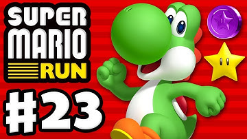 Super Mario Run - Gameplay Walkthrough Part 23 - World Star Purple Coins! Remix 10! (iOS)