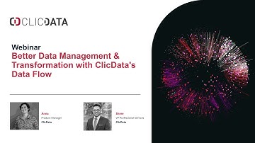 Better Data Management Transformation with ClicData