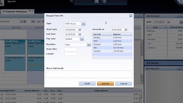 Kronos - Employee Time Off Request