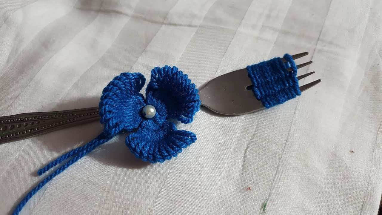 Amazing Embroidery Making Hack Trick Flower Easy Hand Embroidery Design #100