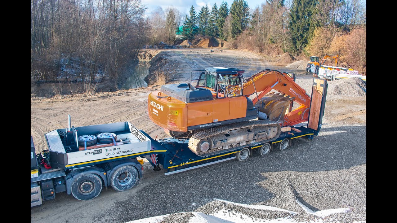 Goldhofer »STEPSTAR« ab sofort auch mit Radmulden für die Baubranche - Siehe Umschreibung!