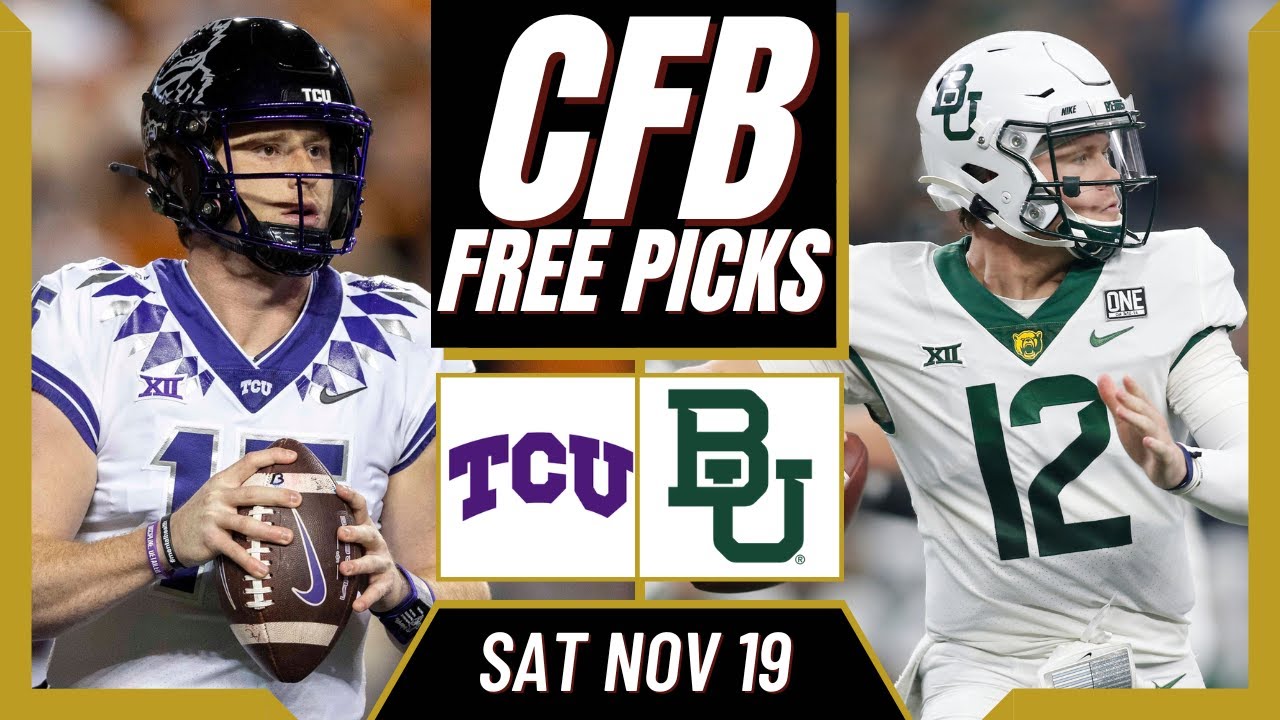 TCU vs. Baylor prediction, odds, spread: 2022 Week 12 college ...