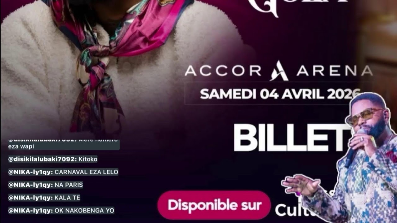 Ferre Gola Accor Arena Ke Mpiana aye kolobela Paty Ambroise 2×2