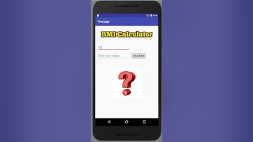Android and Kotlin : BMI Calculator Android Task
