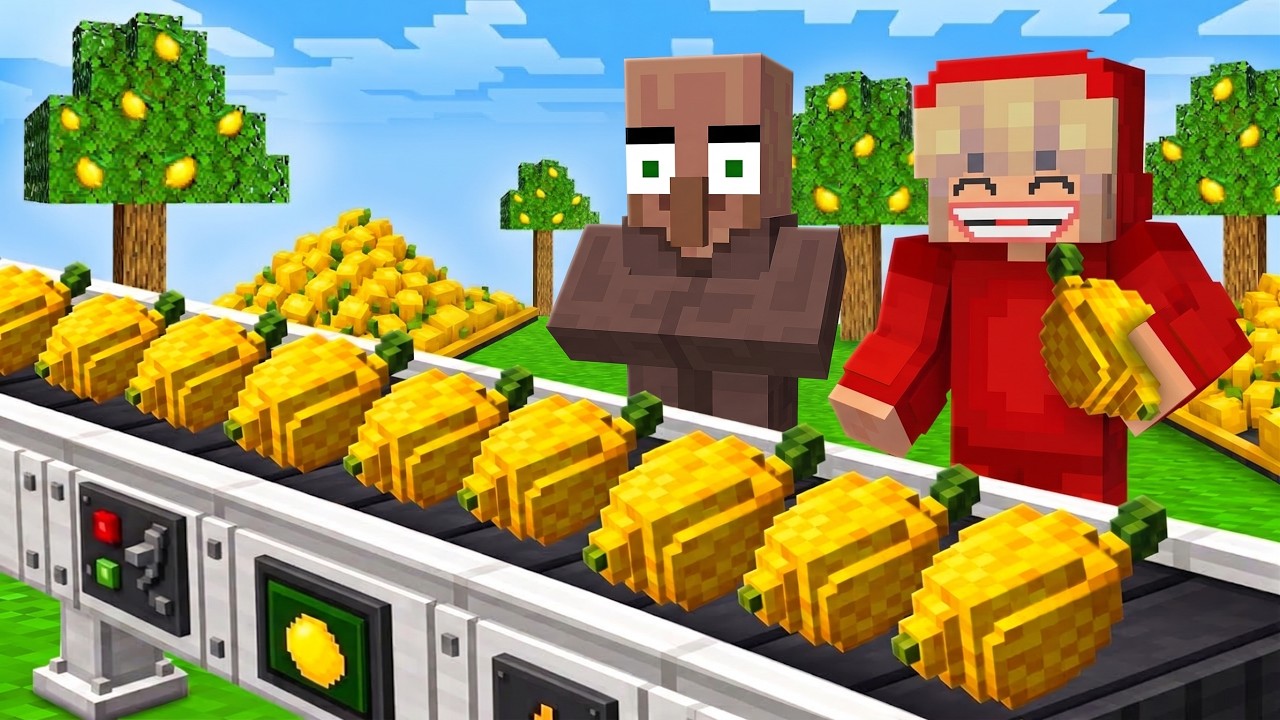 JAG ÖPPNADE EN LEMONADBUTIK I MINECRAFT!!