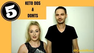 Top 5 Keto Dos & Donts
