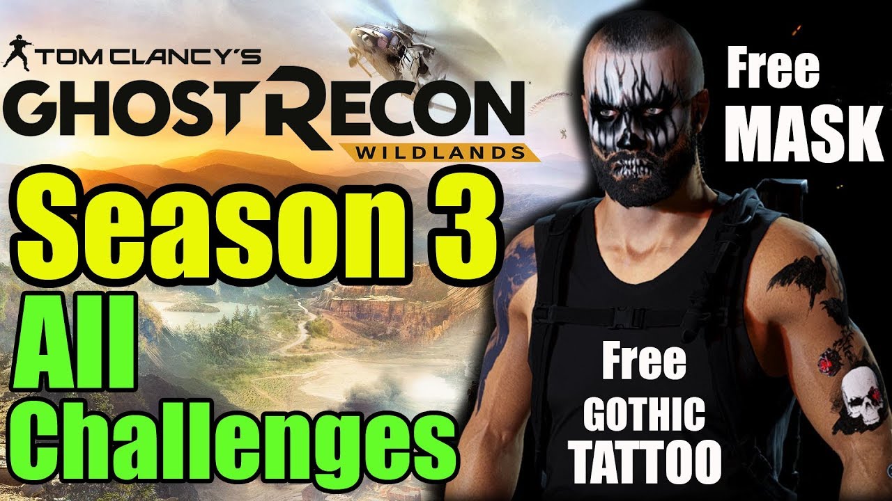 Ghost Recon Wildlands Solo Challenges 1-2-3 and Task Force Challenge Season 3 Week 1  Easy Way