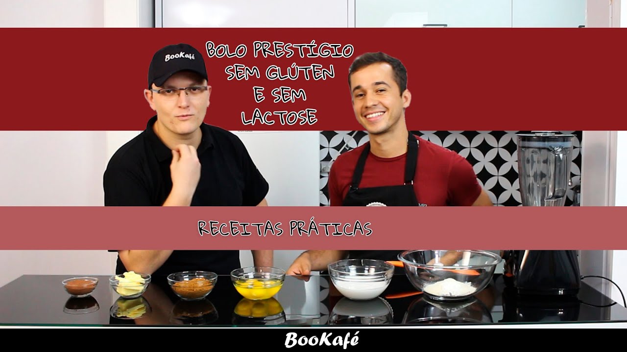 BOLO PRESTÍGIO SEM GLÚTEN E SEM LACTOSE RECEITAS PRÁTICAS BOOKAFÉ